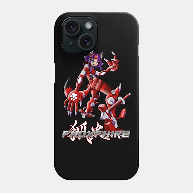 Phoxphire Phone Case by Sinister Motives Designs