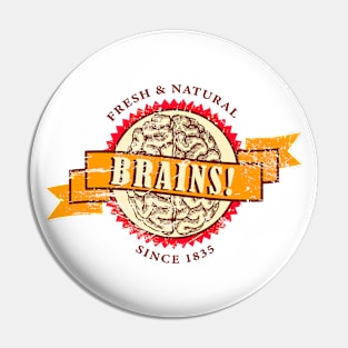 Brains! Pin