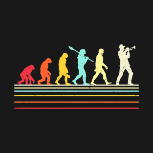 Trumpet Evolution Trumpet Player T-Shirt