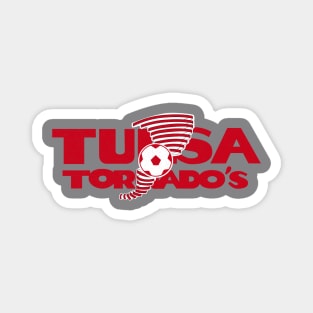 Defunct Tulsa Tornados Soccer 1985 Magnet