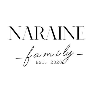 Naraine Family EST. 2020, Surname, Naraine T-Shirt