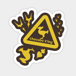 Chocobo Crossing - Final Fantasy Magnet