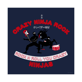 Rock On You Crazy Ninjas(Midnite) By Abby Anime(c) T-Shirt