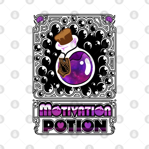 Motivation Potion Card by FallingStar