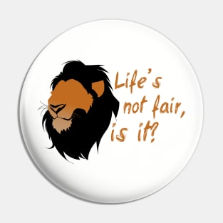 Scar - Villains Quotes Pin