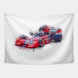 Formula 5000 Chevron B24 Tapestry