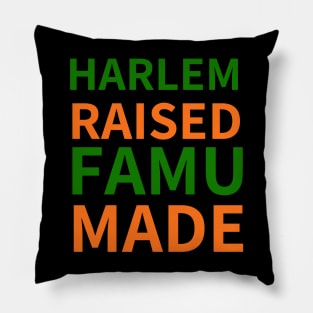 HARLEM RAISED FAMU MADE Pillow