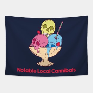 Notable Local Cannibals Tapestry