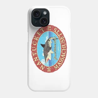 Nantucket, Massachusetts, Great White Shark Phone Case