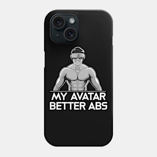 Gym Bro VR headset Funny Gifts Phone Case