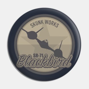 SR-71 Blackbird Pin