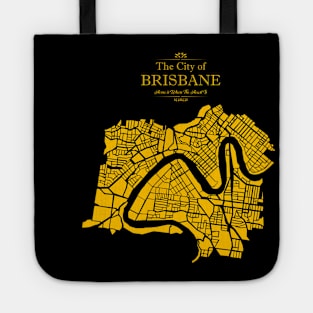 Illustrated Map of Brisbane Tote