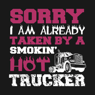 Smoking hot Trucker T-Shirt