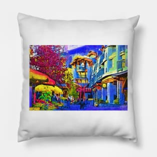 Main Street Whistler Pillow