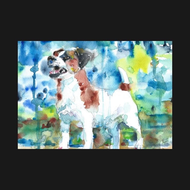 JACK RUSSELL TERRIER - watercolor portrait .2 by lautir