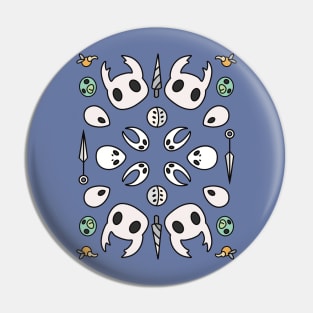 Hollow Knight print Pin