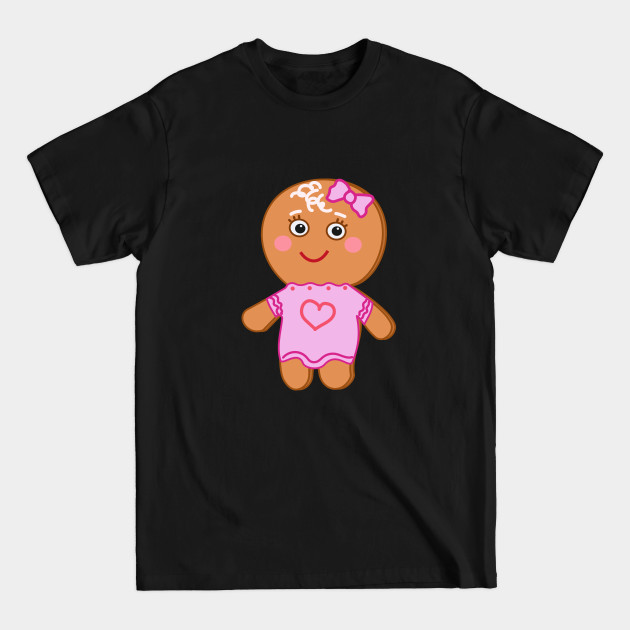 Discover Gabby Gingerbread - Christmas Cartoon Character - Cartoon Character Design - T-Shirt