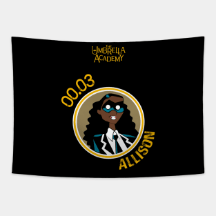 UMBRELLA ACADEMY: ALLISON ¨THE RUMOR¨ CARTOON Tapestry