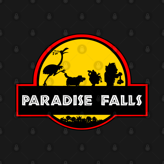 Paradise Falls by Mick-E-Mart