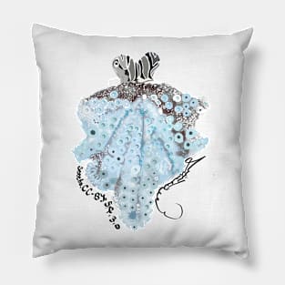 Larger Pacific Striped Octopus: With Flair Pillow