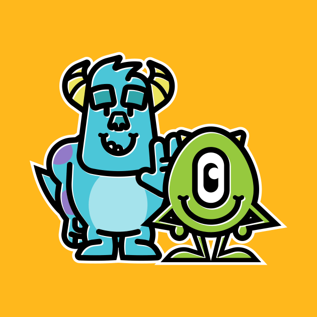 Mike & Sully by owen_xlvii