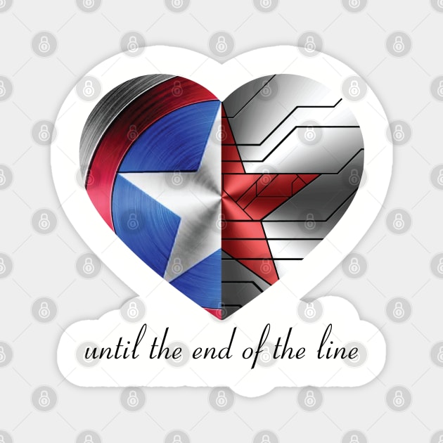 Until the End of the Line Magnet by Jacqui96