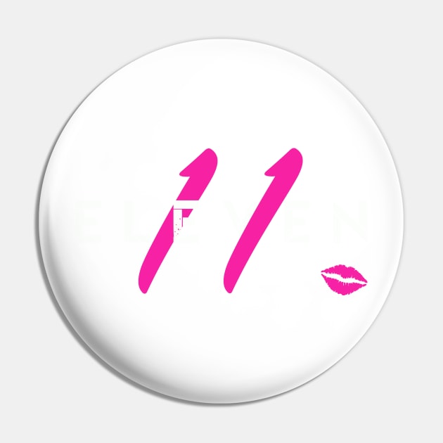 PINK KISS Pin by Moist T'z 