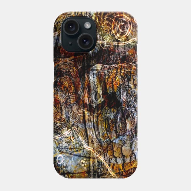 Ilkley Moor Rocks Phone Case by Alchemia