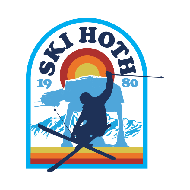 Ski Hoth by MindsparkCreative