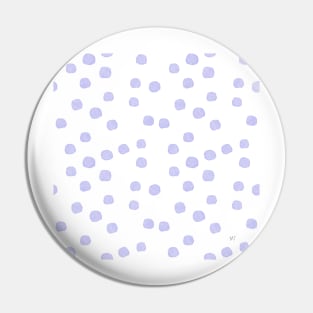 Polka Dots - Lavender Pin