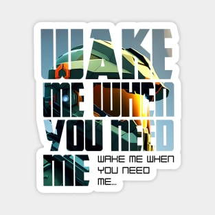 Halo game quotes - Master chief - Spartan 117 - WQ01-v1 Magnet