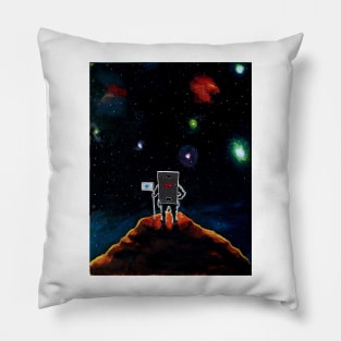 Explorer Above the Dust and Clouds Pillow