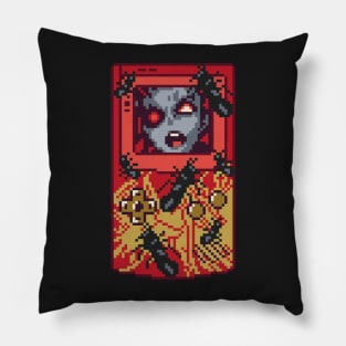 Resident Evil Code Veronica Pixel Art Pillow