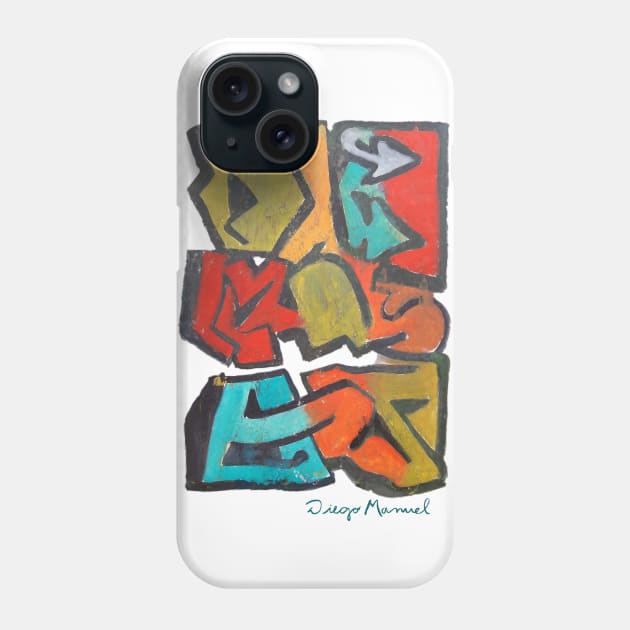 Graffiti  9 Phone Case by diegomanuel