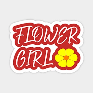 Flower Girl Magnet