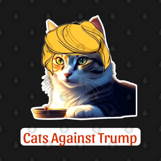 Cats Against Trump by r.abdulazis