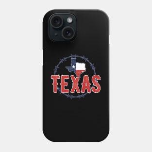 Texas Border, I Stand With Texas, Texas Support Phone Case