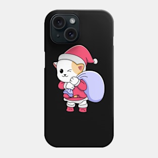 christmas cat Phone Case