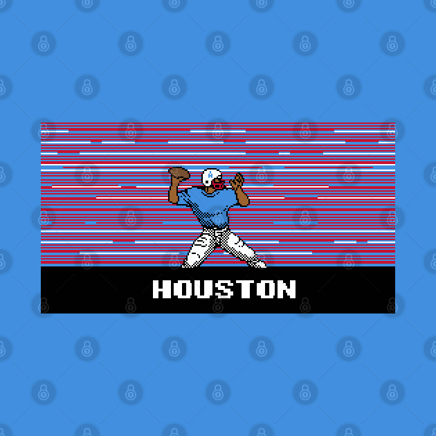 8-Bit Quarterback - Houston by The Pixel League