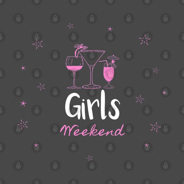 Girls Weekend Trip Getaway Vacation Holiday by Sassee Designs