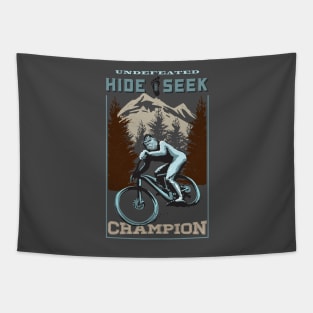 Big Foot Hide and Seek Champion Poster Tapestry