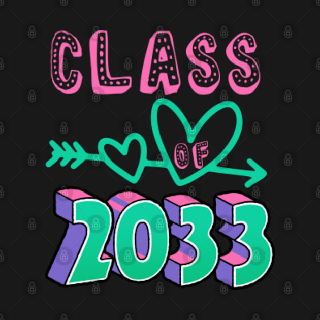 Disover Class of 2033 - Class Of 2033 - T-Shirt