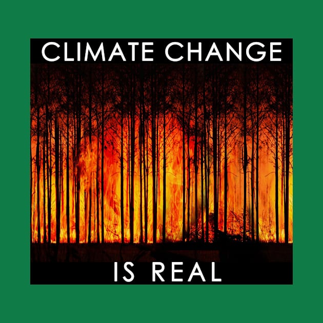 Climate Change is Real #1 by Go Ask Alice Psychedelic Threads