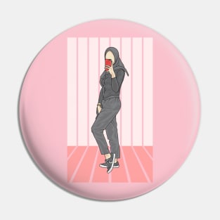 Mirror Selfie Sun Collection Pin