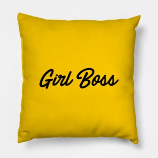 Girl Boss Pillow