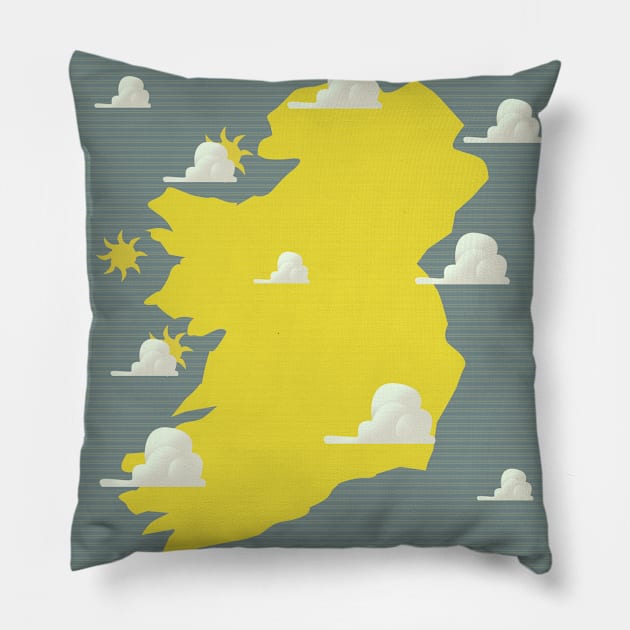 Meet the Sun Ireland Pillow by nickemporium1