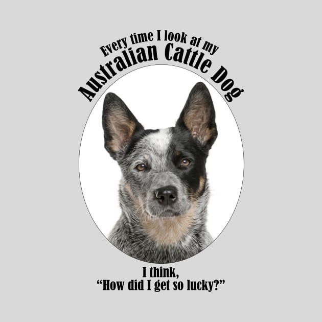 Lucky Australian Cattle Dog by You Had Me At Woof