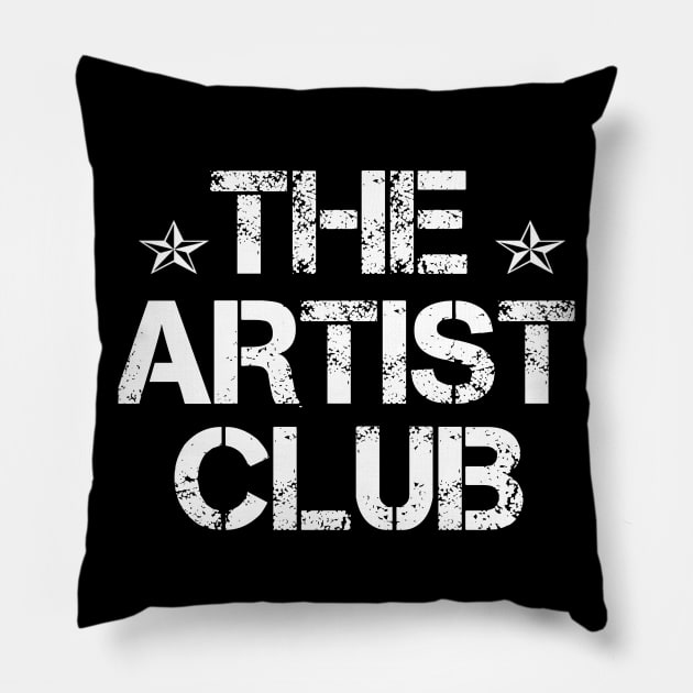 The Artist Club Logo Pillow by Artist Club