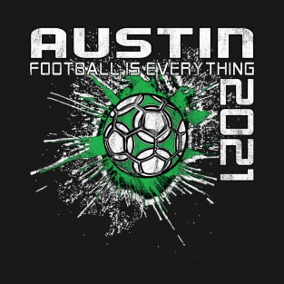 Football Is Everything - Austin FC Splatter Strike Vintage T-Shirt