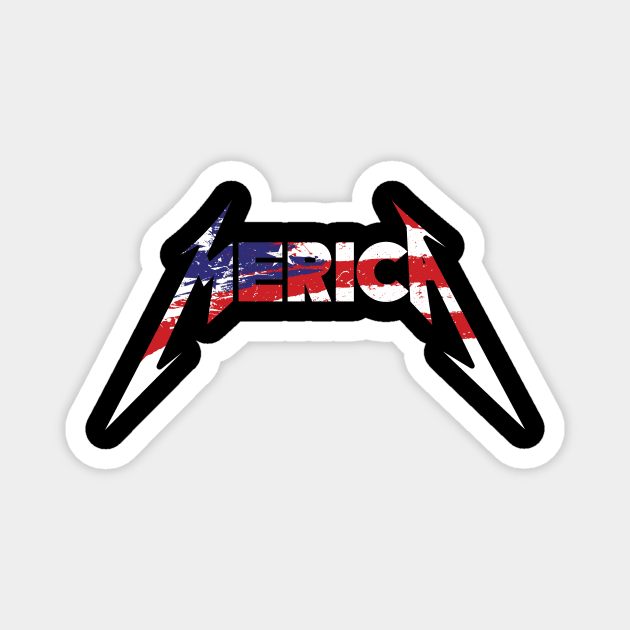 Merica Magnet by Toby Wilkinson